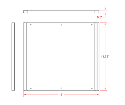 Mounting Panel 12" x 12"