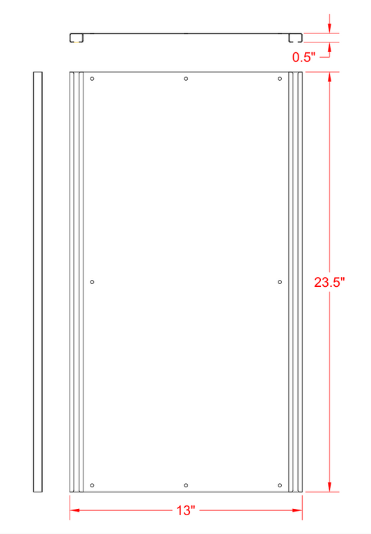 Mounting Panel 12" x 24"